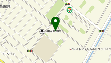 くすりの福太郎市川大野店の地図画像