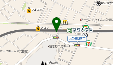 くすりの福太郎大久保駅前店の地図画像