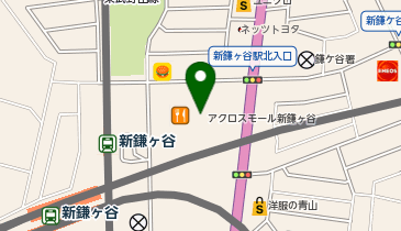 くすりの福太郎アクロスモール新鎌ケ谷店の地図画像