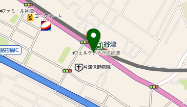 くすりの福太郎谷津駅前店の地図画像