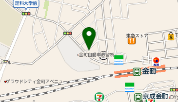 くすりの福太郎金町店の地図画像