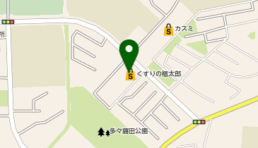 くすりの福太郎印西内野店の地図画像