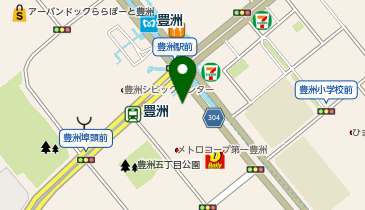 調剤薬局くすりの福太郎 豊洲店の地図画像