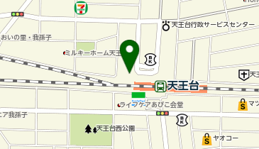くすりの福太郎天王台北口店の地図画像