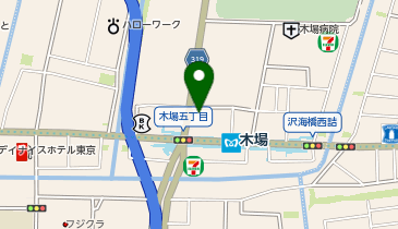 くすりの福太郎木場駅前店の地図画像