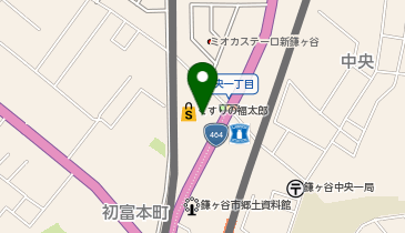 くすりの福太郎初富本町店の地図画像