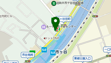 くすりの福太郎市谷田町店の地図画像