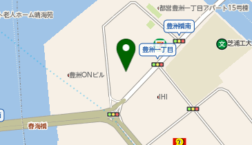 くすりの福太郎豊洲1丁目店の地図画像