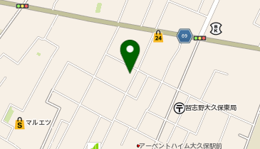 くすりの福太郎大久保ゆうロード店の地図画像