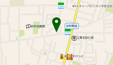 くすりの福太郎砂町銀座店の地図画像