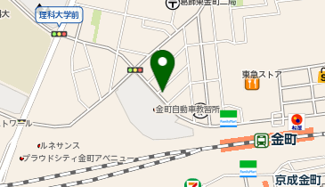 くすりの福太郎 金町駅北口店の地図画像