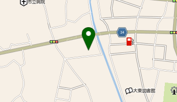 ウェルネス 大東店の地図画像