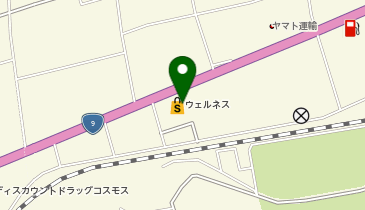 ウェルネス 淀江店の地図画像