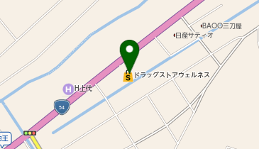 ウェルネス 三刀屋中央店の地図画像