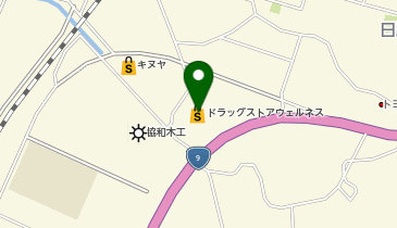 ウェルネス 浜田西店の地図画像