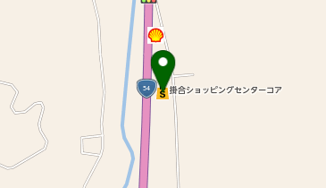 ウェルネス 掛合店の地図画像