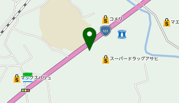 ツルハドラッグ 鯵ケ沢店の地図画像