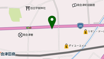 ツルハドラッグ 南会津バイパス店の地図画像