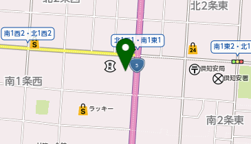 ツルハドラッグ 倶知安駅前通店の地図画像