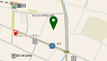 ツルハドラッグ むかわ店の地図画像
