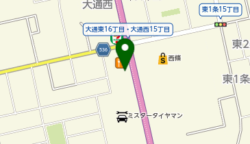 ツルハドラッグ 士別店の地図画像