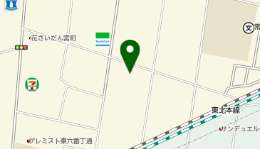 ツルハドラッグ 仙台小田原店の地図画像