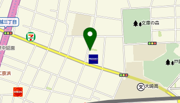 ツルハドラッグ 戸越公園中央店の地図画像