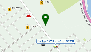 ツルハドラッグ つくしケ丘店の地図画像