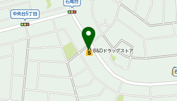 ツルハドラッグ 中央台店の地図画像