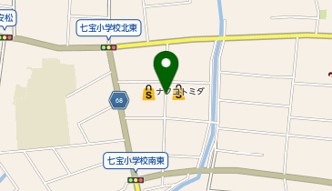 B&Dドラッグストア 七宝店の地図画像