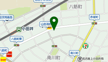 ツルハドラッグ 上小田井店の地図画像