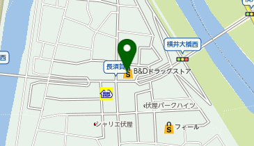 ツルハドラッグ 中川富田店の地図画像
