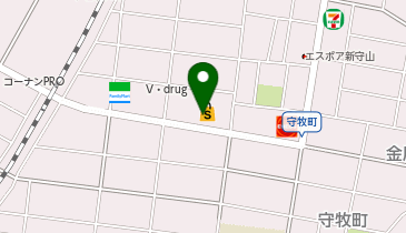ツルハドラッグ 新守山店の地図画像