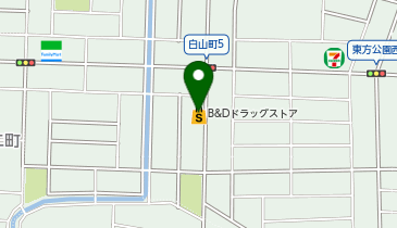 ツルハドラッグ 高蔵寺白山店の地図画像