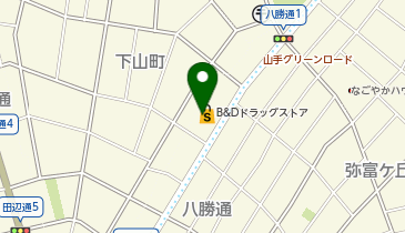 ツルハドラッグ 八勝通店の地図画像