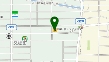 ツルハドラッグ 又穂店の地図画像