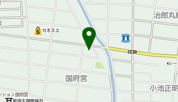 B&Dドラッグストア 国府宮店の地図画像