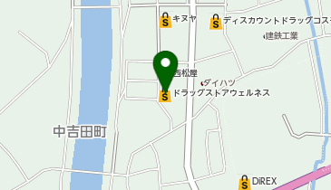 ウェルネス 益田中吉田店の地図画像