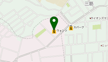 ウォンツ 佐方店の地図画像