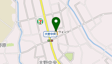 ウォンツ 大野店の地図画像
