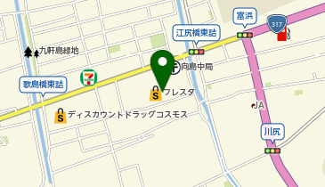 ウォンツ 向島店の地図画像