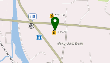 ウォンツ 白木店の地図画像