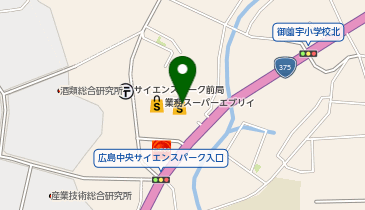 ウォンツ 西条御薗宇店の地図画像