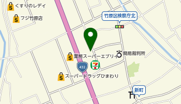 ウォンツ 竹原店の地図画像