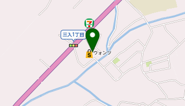 ウォンツ 三入店の地図画像