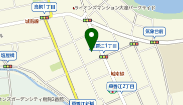 ツルハドラッグ 草香江店の地図画像