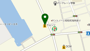 ウォンツ 宇部東見初店の地図画像