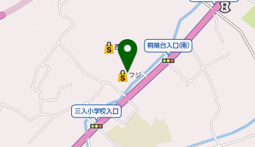 ウォンツ フジ三入店の地図画像