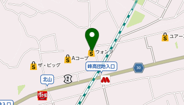 ウォンツ ファーマーズみやうち店の地図画像