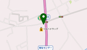 ツルハドラッグ 筑後野町店の地図画像